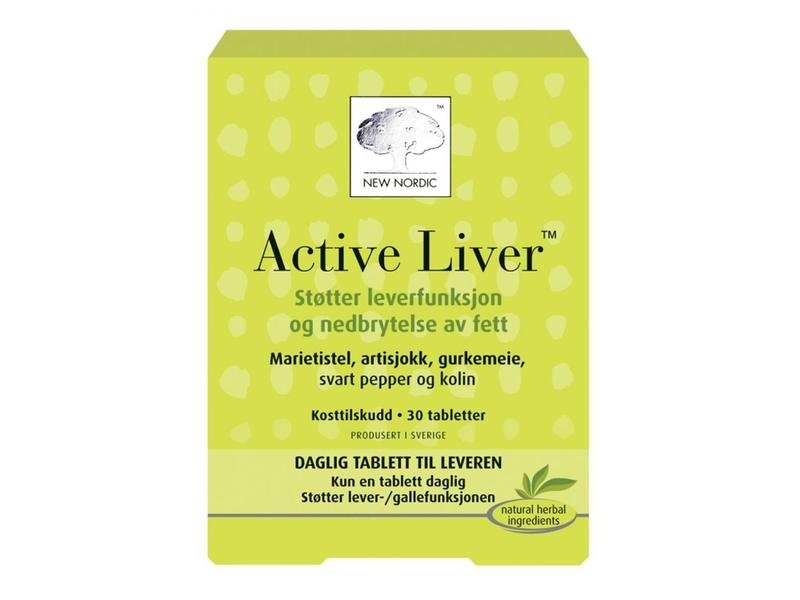 Laveste Pris For New Nordic Active Liver Stk