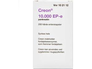 Creon Lipase (2C4) 10.000 200 stk