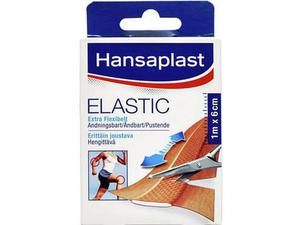 Hansaplast Elastic Plaster 6 cm x 10 cm 10 stk