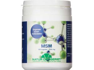 MSM Kapsler 500 mg 180 stk