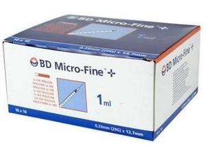 BD Micro-Fine+ Insulinsprøjte 1 ml 29G 100 stk