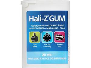 Hali-Z Gum Tyggegummi mod dårlig Ånde 20 stk