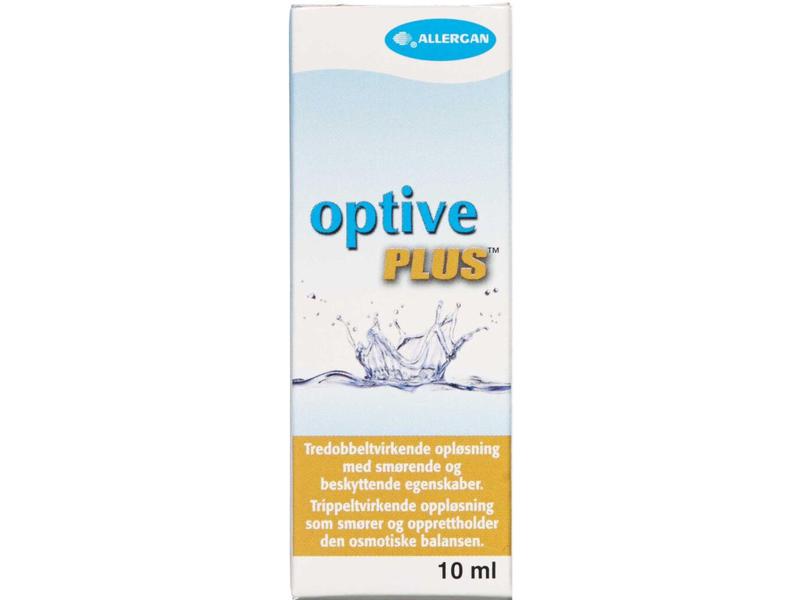 pris for Optive Plus Øjendråber 10 ml