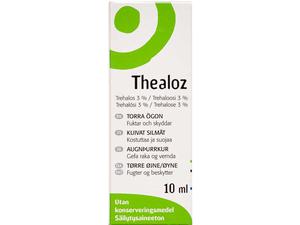 Thealoz Øjendråber 3 % 10 ml