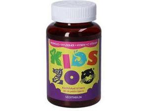 Kids Zoo Propolis, Hyldebær, Hyben & C-vitamin 60 stk