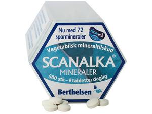 Berthelsen Scanalka Mineraler 500 stk.