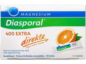 Magnesium Diasporal Direkte 400 mg 50 stk