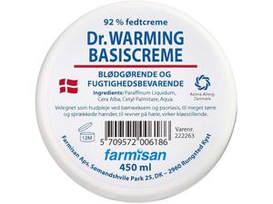 Dr. Warming Basiscreme 92% 450 ml