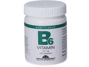 Natur-Drogeriet B6 Vitamin 22 mg - 100 tabl.