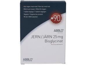 ABBLO Mini Jern 25 mg (90 stk.) 90 stk
