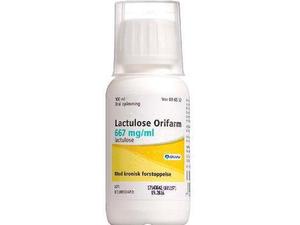 Lactulose "Orifarm" 100 ml Oral opløsning