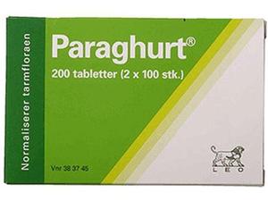 Paraghurt 200 stk Tabletter