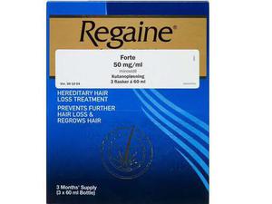 Regaine Forte Kutanopløsning 50 mg/ml 3x60 ml