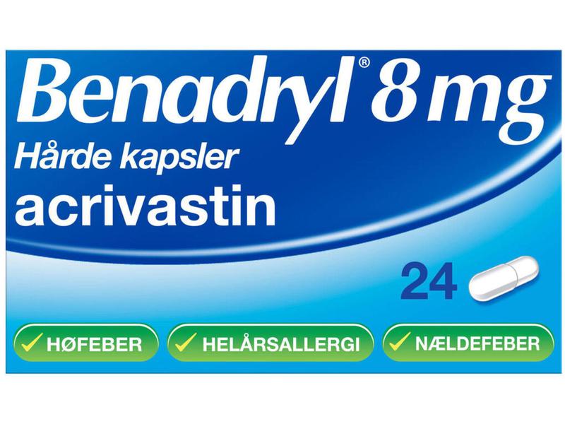 Laveste pris Kapsler 8 mg 24