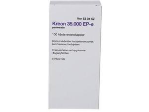 Kreon Lipase 35.000 Ep-E 2Care4 100 stk