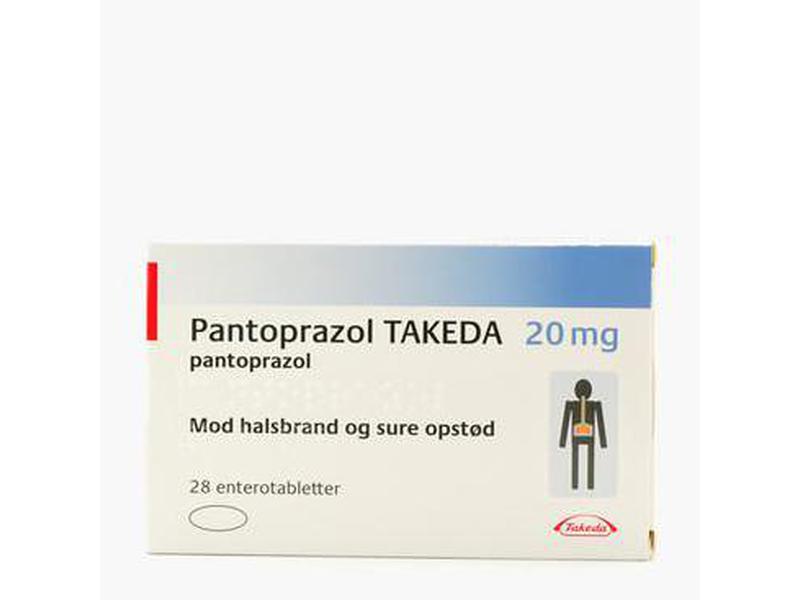 Laveste pris for Pantoprazol "TAKEDA" 28 Enterotabletter