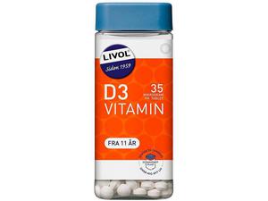 Livol D3 Vitamin 35 µg 350 stk