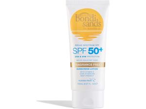Bondi Sands SPF50+ Fragrance Free Body Suncreen Lotion, 150 ml 150 ml