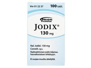 Jodix 130 mg tabl 100 kpl