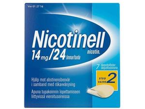 Nicotinell 14 mg/24 tuntia 7 depotlaastaria