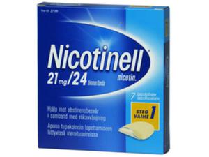 Nicotinell 21 mg/24 tuntia depotlaastari