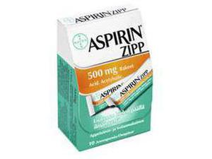 ASPIRIN ZIPP 500 mg rakeet 20 kpl