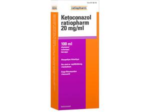 KETOCONAZOL ratiopharm 20 mg/ml hilseshampoo 100 ml