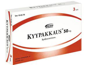 Kyypakkaus 50 mg 3 tablettia