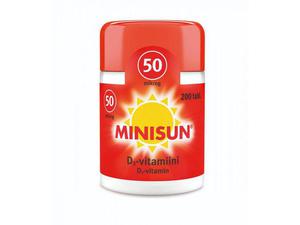 MINISUN D-VITAMIINI 50 MIKROG PURUTABL 200 kpl