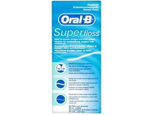 Oral-B Super Floss Hammaslanka 1 kpl