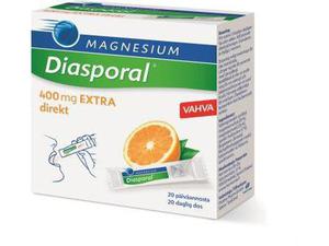 Diasporal Magnesium 400 Extra Direkt 20 kpl