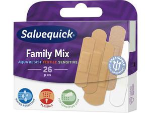Salvequick Med Family Mix laastari 26 kpl