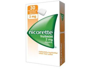 Nicorette Fruitmint 2 mg nikotiinipurukumi 30 fol 