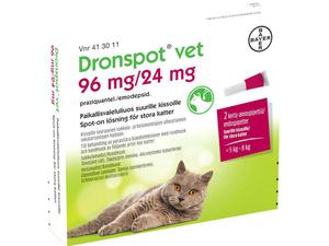 Dronspot Vet 96 mg/24 mg 2 x 1,12 ml