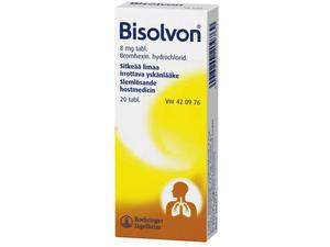 Bisolvon 8 mg 20 tablettia