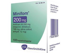 Minifom 200 mg 100 kapselia