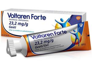 VOLTAREN FORTE 23,2 mg/g kipulääkegeeli 100 g