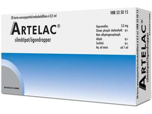 Artelac 3,2 mg/g silmien kostutustipat 20 kerta-annospipettiä