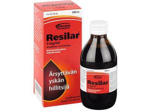 Resilar 3 mg/ml oraaliliuos 200 ml