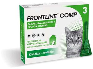 Frontline Vet 100 mg/ml liuos ulkoloisten häätöön kissoille, 4 pipettiä