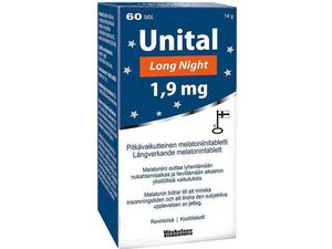 Unital Long Night 1,9 mg 60 Tablettia