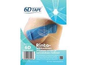 6D Tape rinta-arpi ja -turvotus 2 kpl