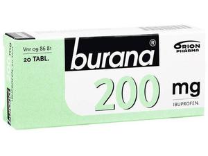Burana 200 mg 20 tablettia