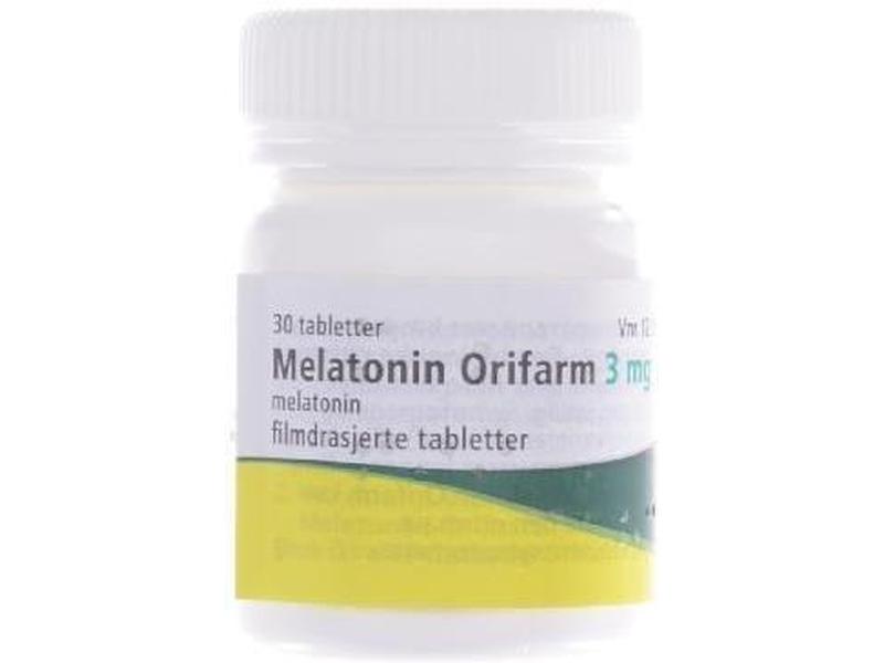 Laveste Pris For Melatonin Orifarm 3 Mg Filmdrasjerte Tabletter 30stk