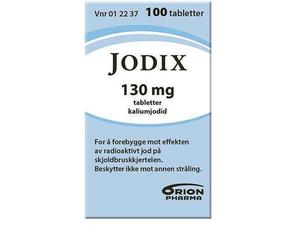 Jodix 130mg tabletter 100 stk