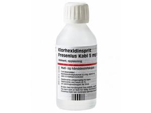 Klorhexidinsprit 5 mg/ml liniment 125 ml