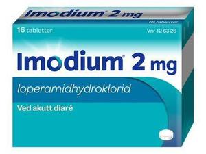 Imodium 2mg tabletter 16stk