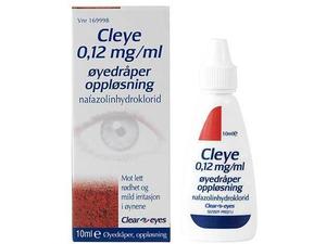 Cleye 0,12mg/ml øyedråper 10ml