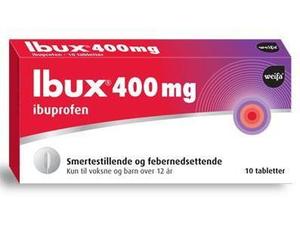 Ibux 400mg tabletter 10 stk
