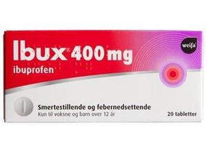 Ibux 400mg tabletter 20 stk